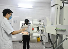 米兰国际站动态DR在靖安县人民医院投入使用