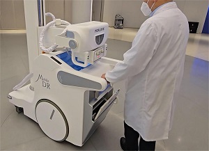 使用移动DR的防护要求:敏感部位需重点遮挡